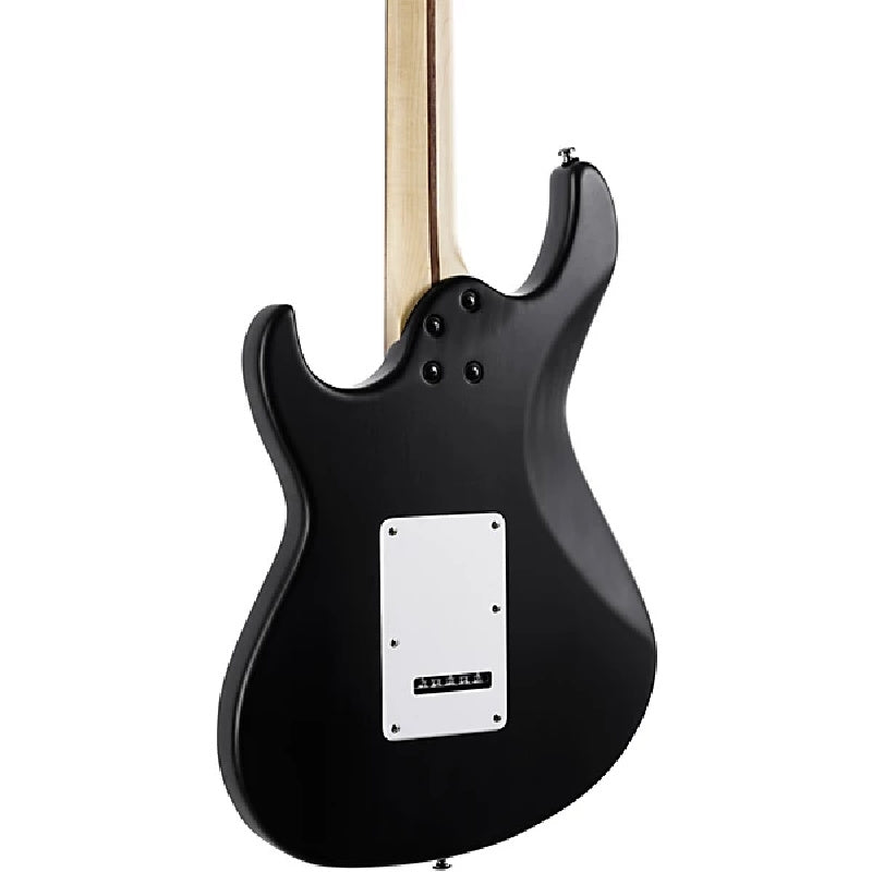 Cort G110 Electric Guitar. Open Pore Black Back Body View