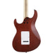 Cort G110 Electric Guitar. Open Pore Cherry Back View