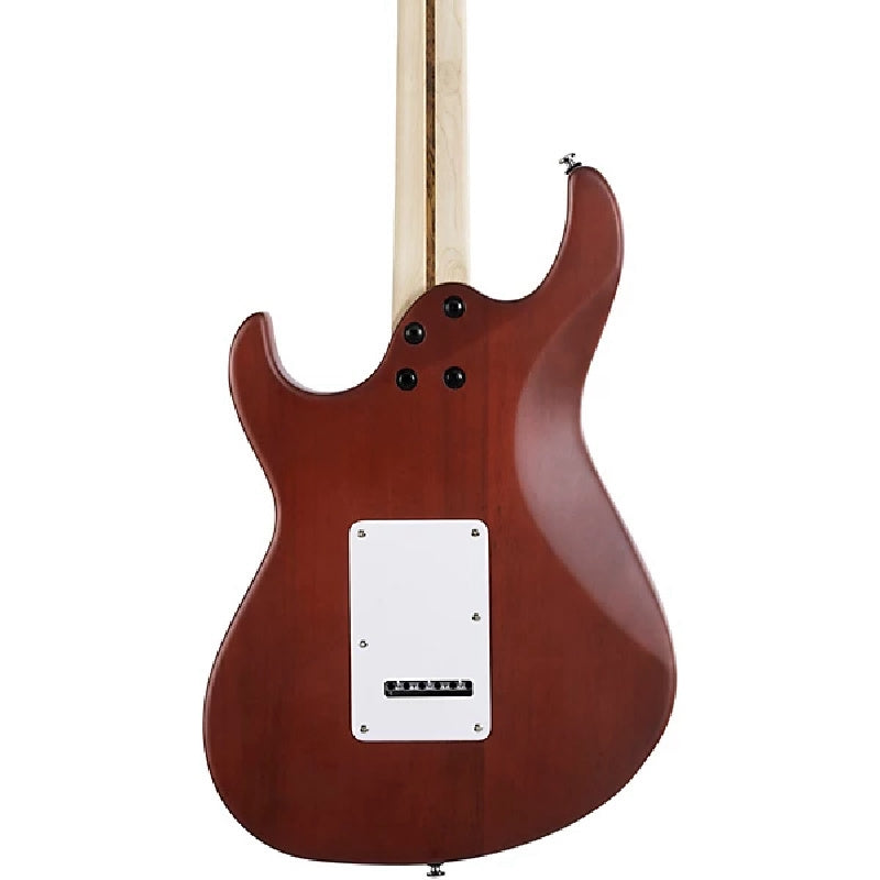 Cort G110 Electric Guitar. Open Pore Cherry Back View