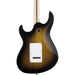 Cort G110 Electric Guitar. Open Pore Sunburst Back View
