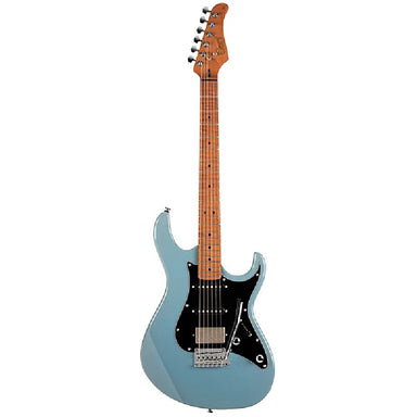 Cort G250 SE Electric Guitar. Ocean Blue Grey. Full view