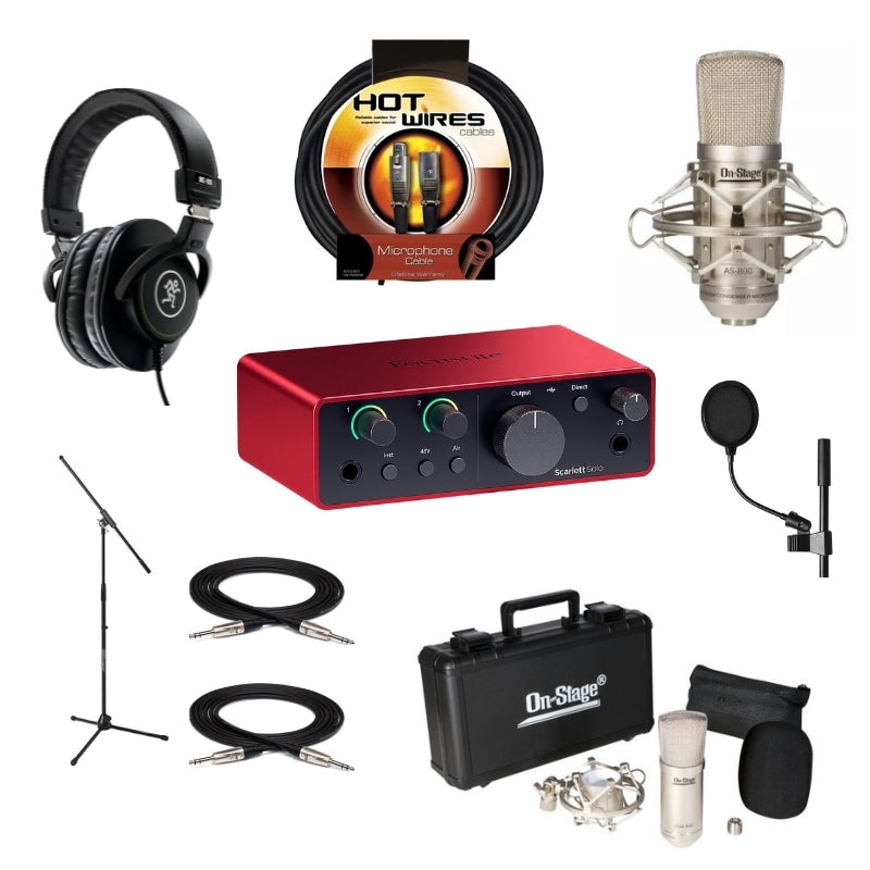 Home Recording Studio Plug & Play Starter Bundle