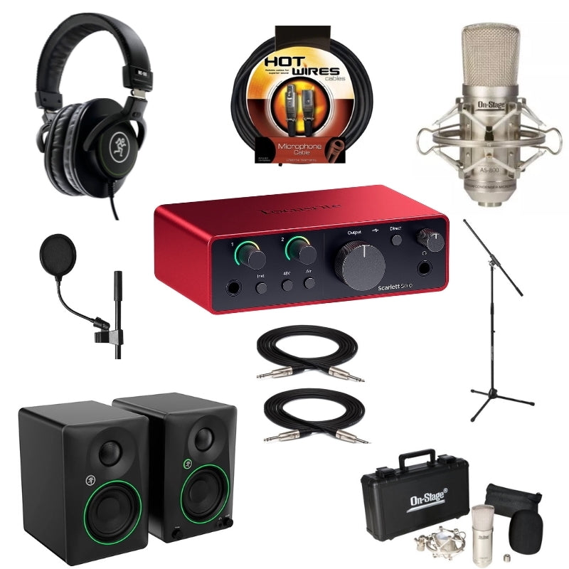 Home Recording Studio Plug & Play Starter Bundle