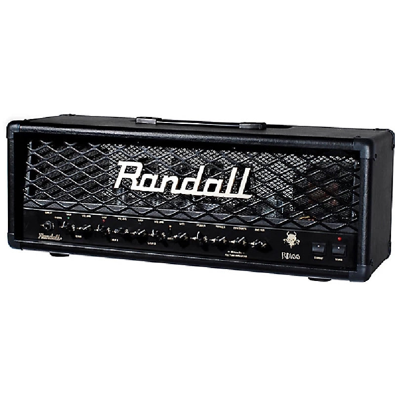 Randall Cyclone Randall RD100H 3 Channel 100W Guitar Head. Black — MusicStox