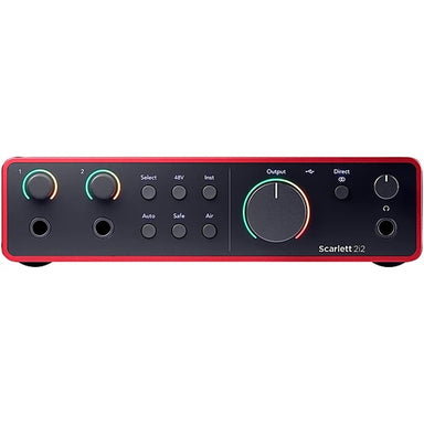 Focusrite Scarlett 2i2 Studio Bundle – studio view