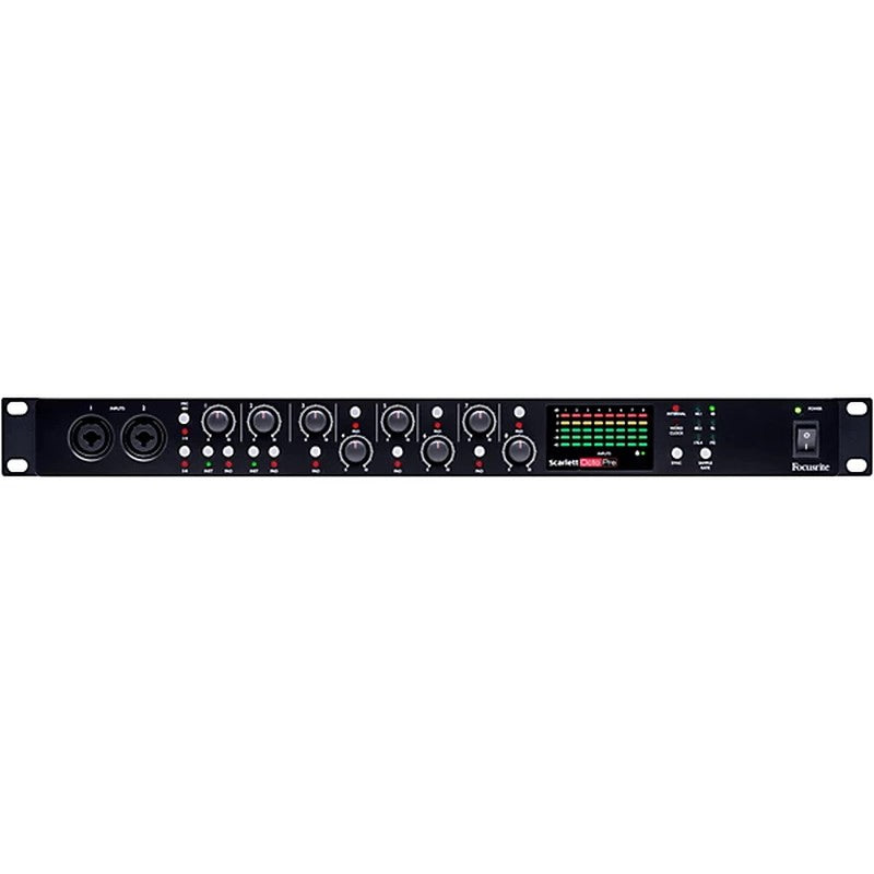 Focusrite Scarlett OctoPre 8-Channel Microphone Preamp front view