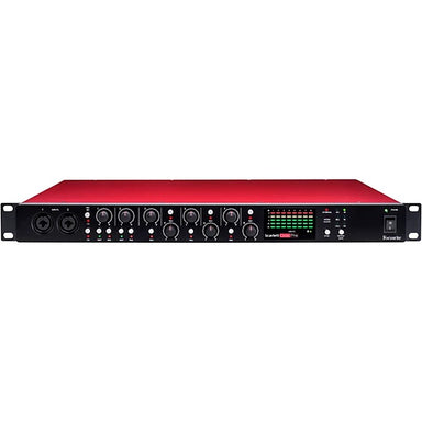 Focusrite Scarlett OctoPre 8-Channel Microphone Preamp top view 3