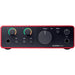 Focusrite Scarlett Solo (4th Gen) – front controls view