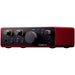 Focusrite Scarlett Solo (4th Gen) – side view