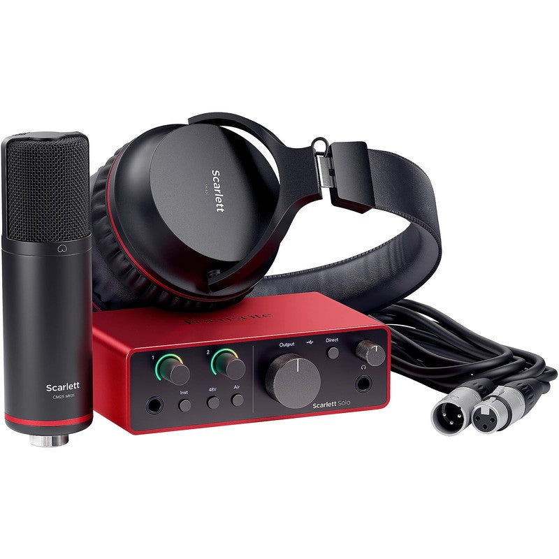 Focusrite Scarlett Solo Studio Bundle detail view 4