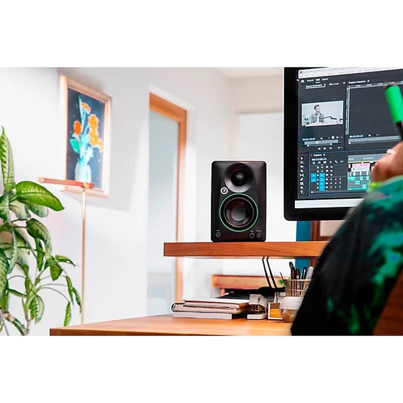 Mackie CR3.5 3.5" Powered Studio Monitors – in use 2 view