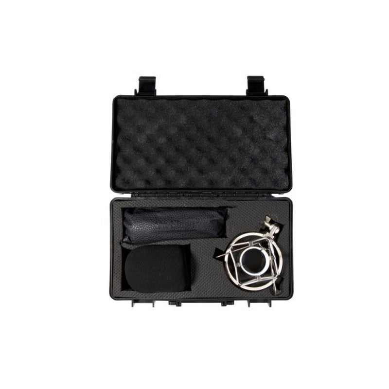 On-Stage AS800 Large-Diaphragm FET Condenser Microphone – case view