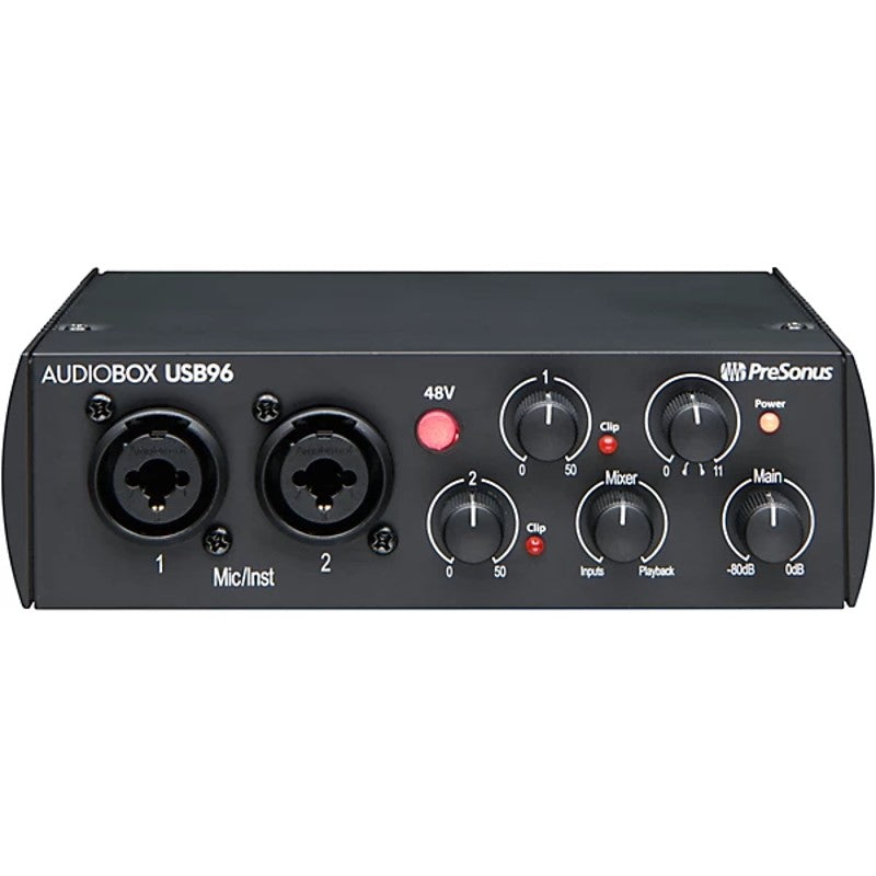 presonus-audiobox-usb-96-25th-anniversary-edition-audio-interface-front-view 
